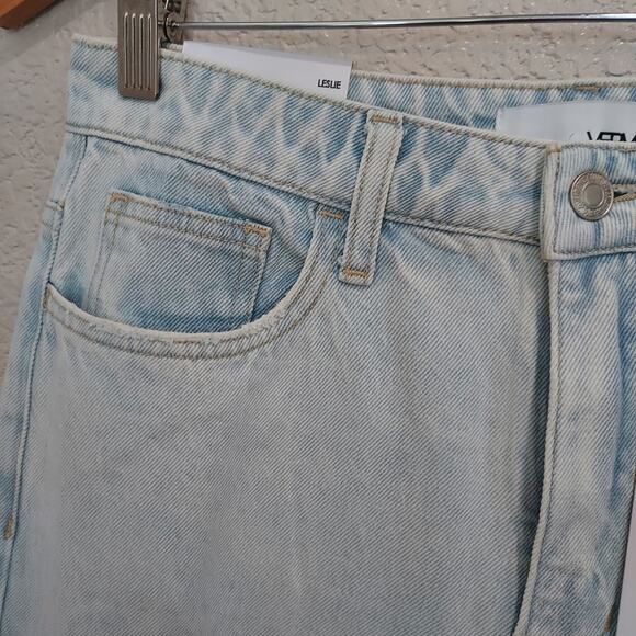 NEW Vervet Light Wash 90's Vintage Flare Jeans Size 28 - Picture 6 of 13